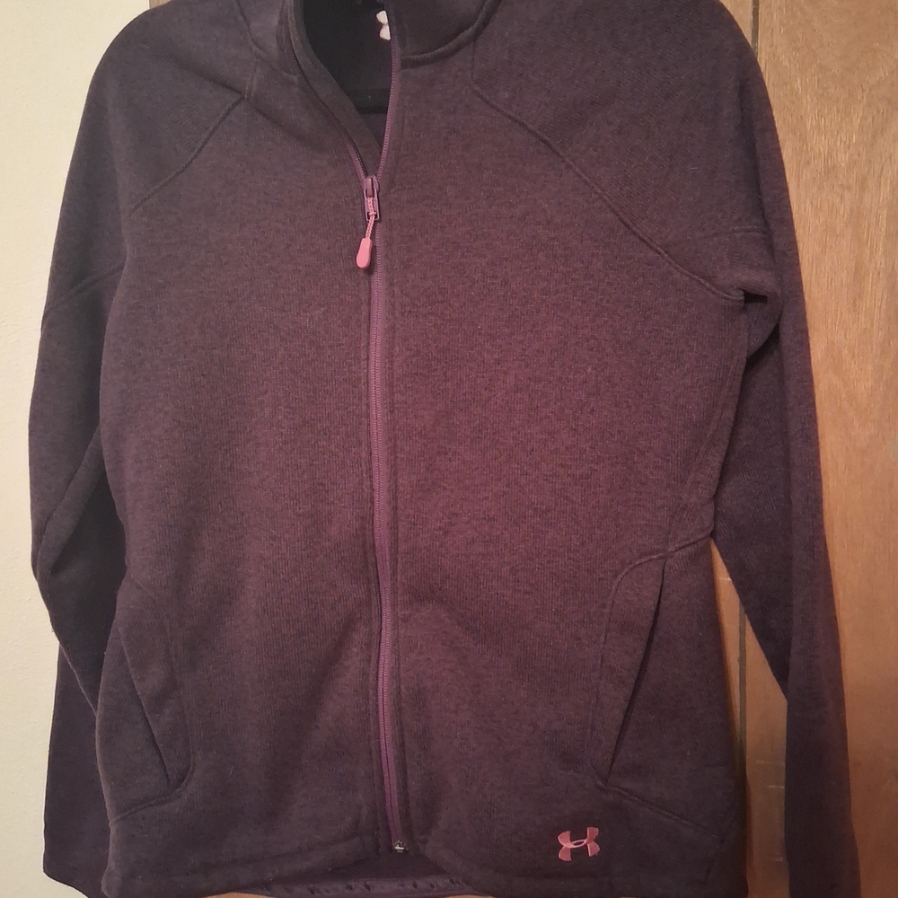 Under Armour Purple Full-Zip Jacket